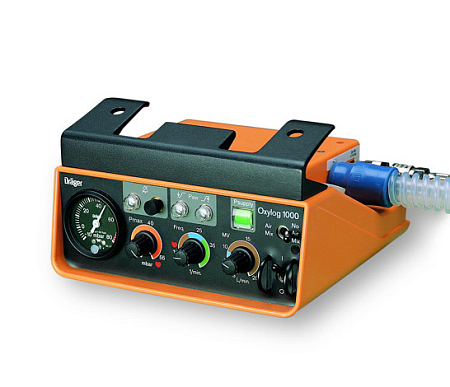 Большое изображение портативный аппарат ивл oxylog 1000 (drager)