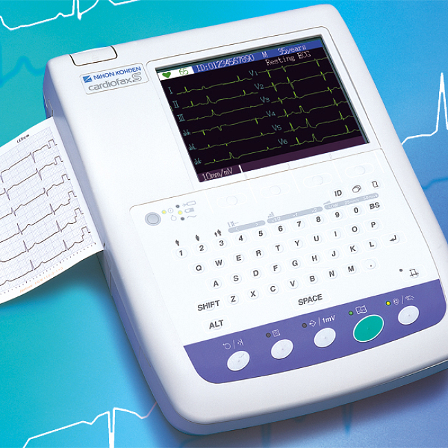Электрокардиограф CARDIOFAX ECG–1250К (Nihon Kohden)