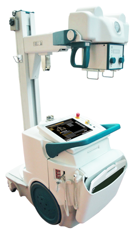 Малое изображение мобильный цифровой рентгеновский аппарат мобирен-5мт